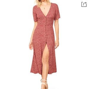 Reformation locklin dress in Dakota
